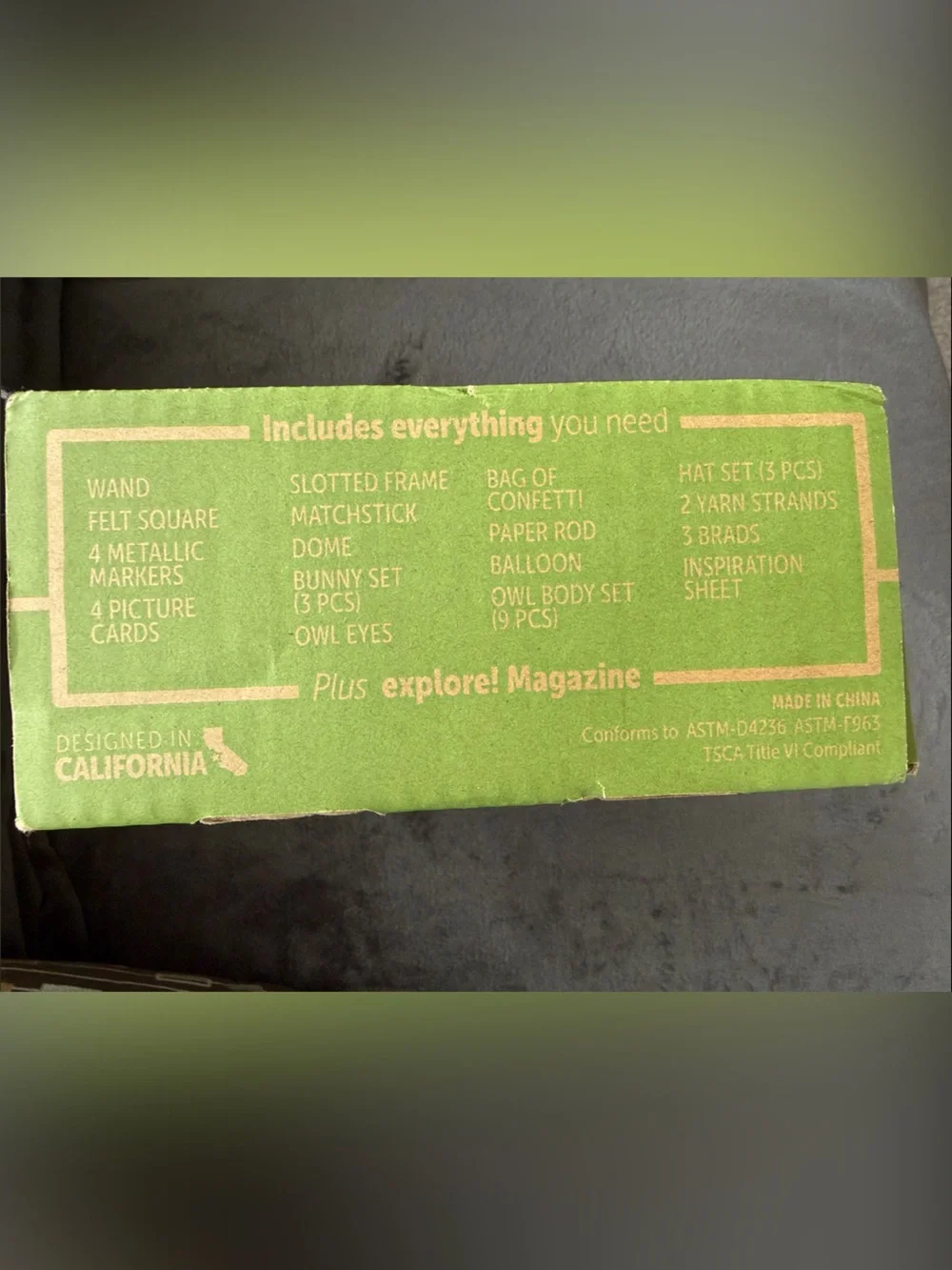 KiwiCo Kiwi Crate STEM Science of Magic Kit- Unopened Box